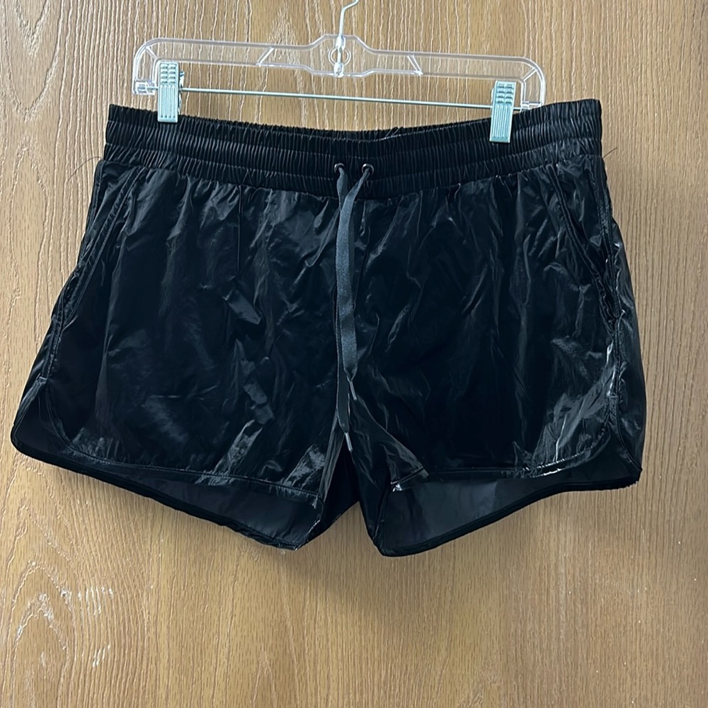 Zyia Midnight Gloss Bomber Shorts